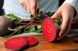 Slicing beets